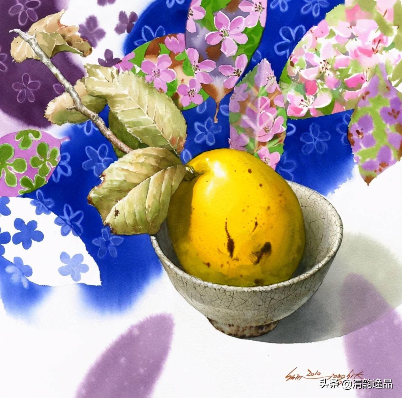 韩国画家申宗植水彩画作品欣赏