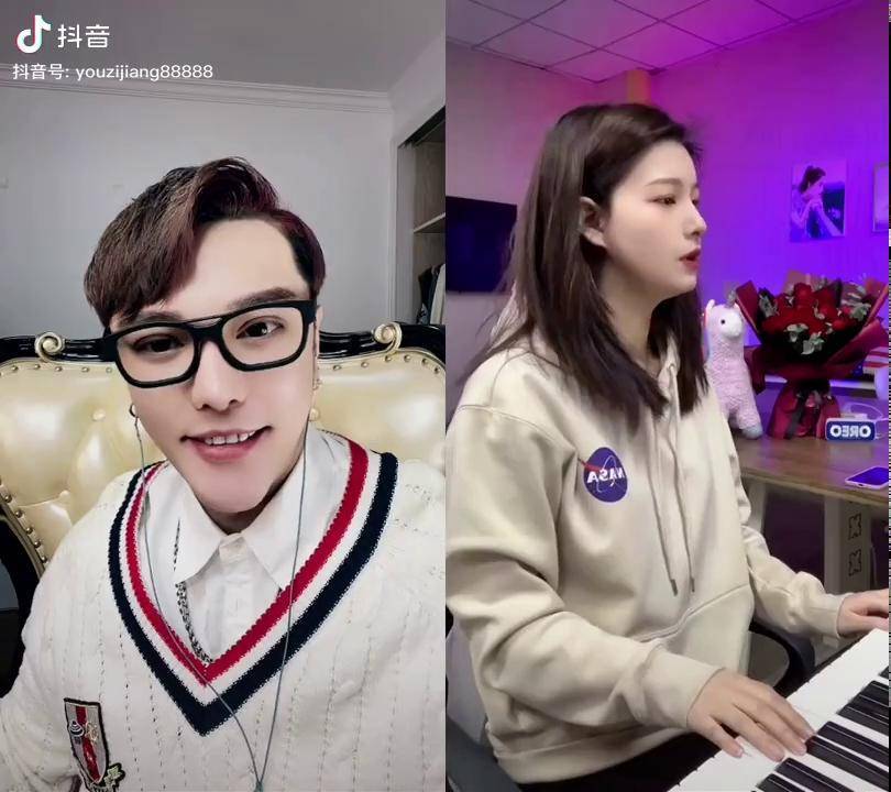 和葛漂亮每晚九点直播一起合拍发个存库日常敷衍系列