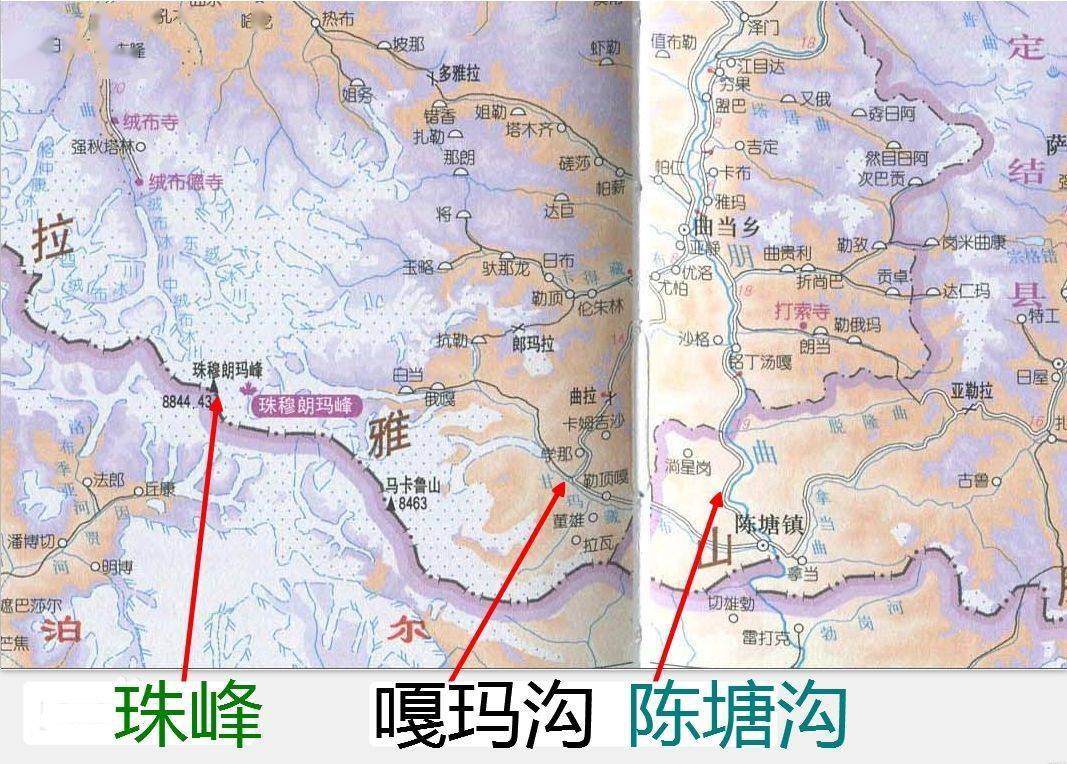 陈塘沟,嘎玛沟,樟木沟,吉隆沟,绒辖沟)之一,当然也有说法是喜马拉雅五