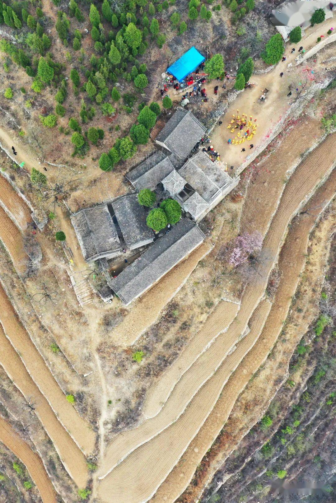 王后石头梯田谷系列之世外桃源禅房村