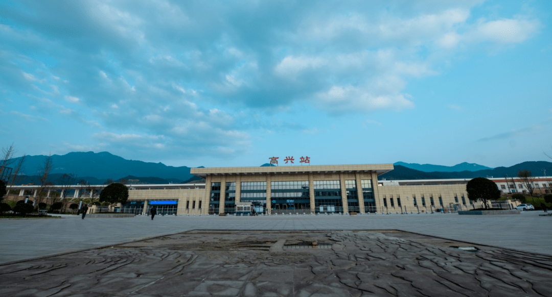华蓥市高兴火车站即将开通运营啦!
