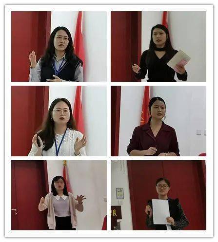 19日上午,刘云,王志芳,蔡冬梅,周逸,李美玉,张晓真等6位班主任老师