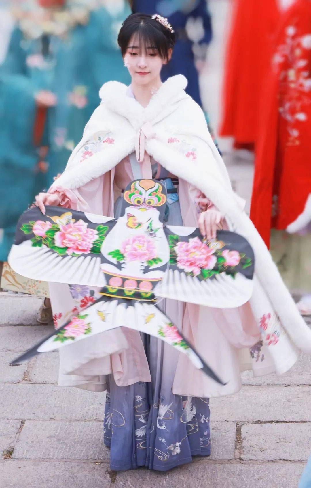 这有花朝节还有汉服小姐姐的笑颜