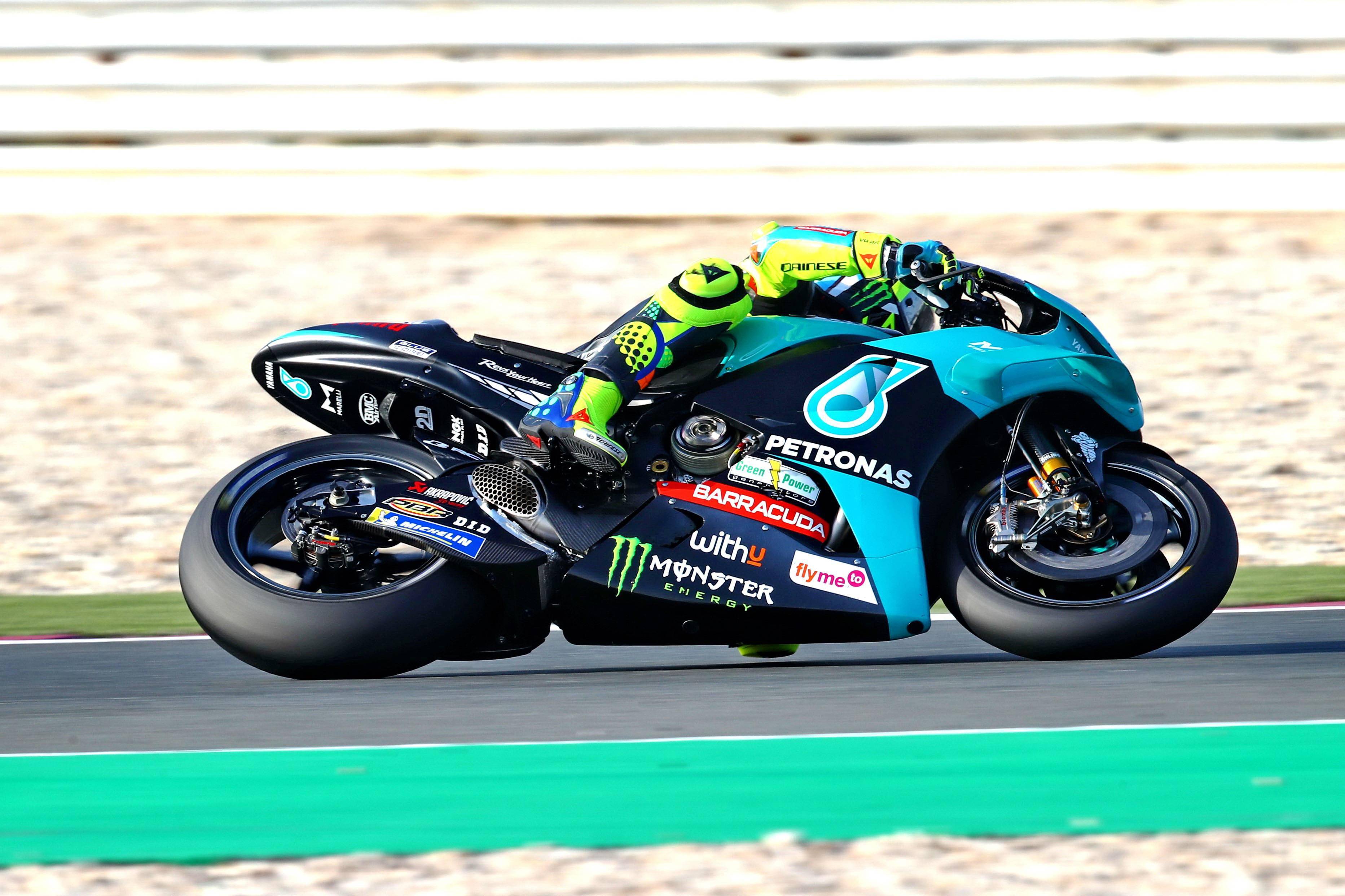 马来西亚国家石油 srt(petronas srt)车队的罗斯(valentino rossi),在