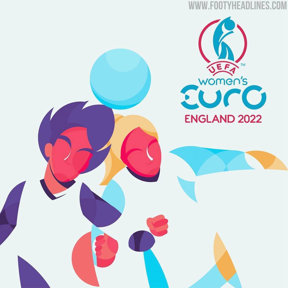 2022年女足欧洲杯官方标识发布