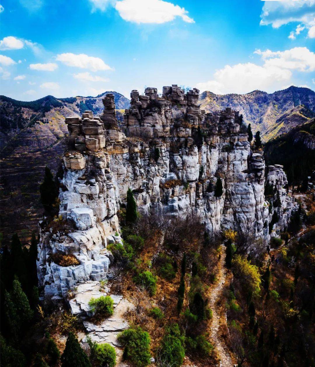 火了淄博齐长城吸引央视前来打卡