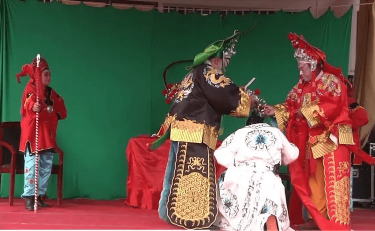 《女斩子》内容简介:唐朝女帅樊梨花率军征西,其义子薛应龙临阵招亲