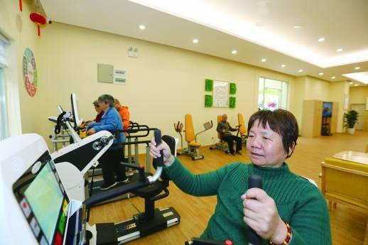 器材定制老年人专属健身房来了