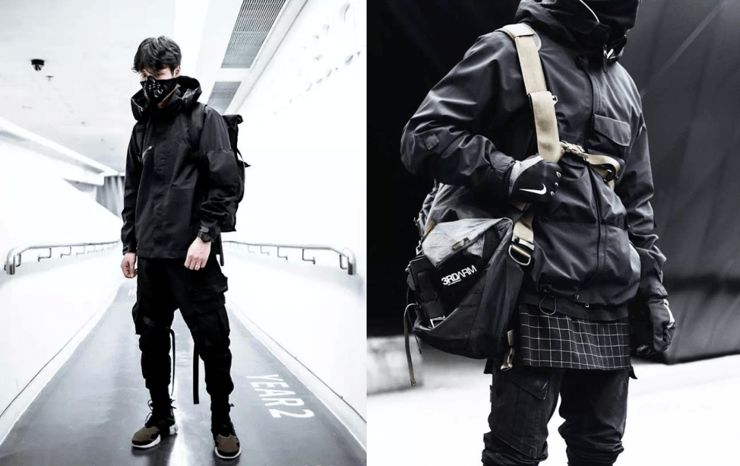 轻机能风的尝试从这个斜挎包开始又酷又稳还实用