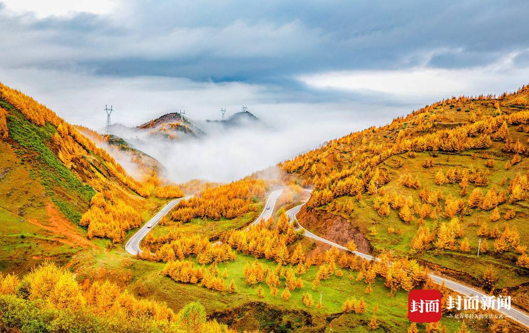 金阳县百草坡镇热柯觉中心村风光.郑云摄