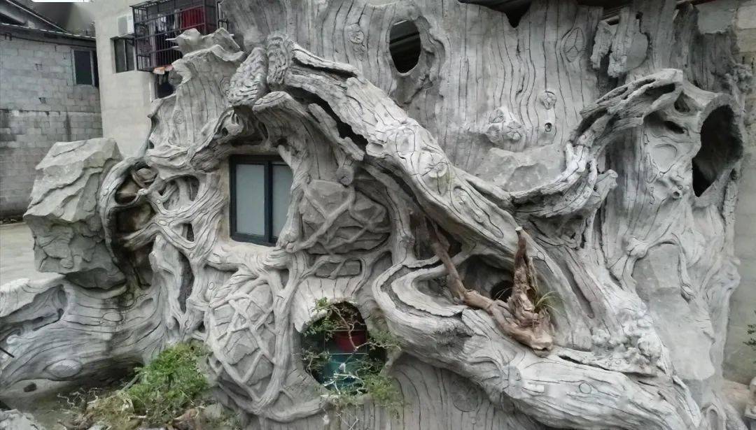 水泥玩成艺术,利川这个工匠厉害了!_雕塑