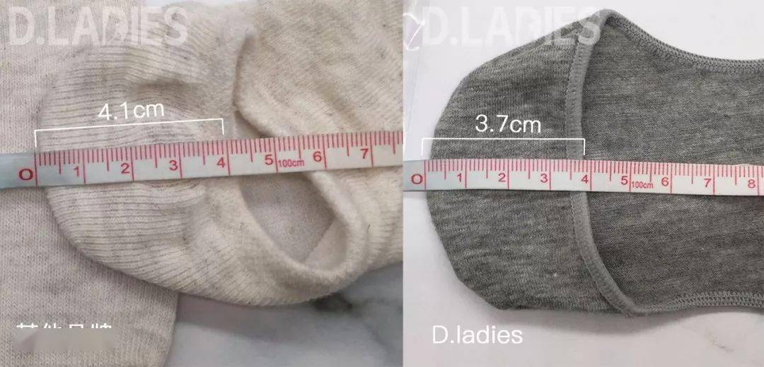 D.Ladies隐形蕾丝船袜，狂跑都不掉跟，轻松驾驭多种造型~_袜子