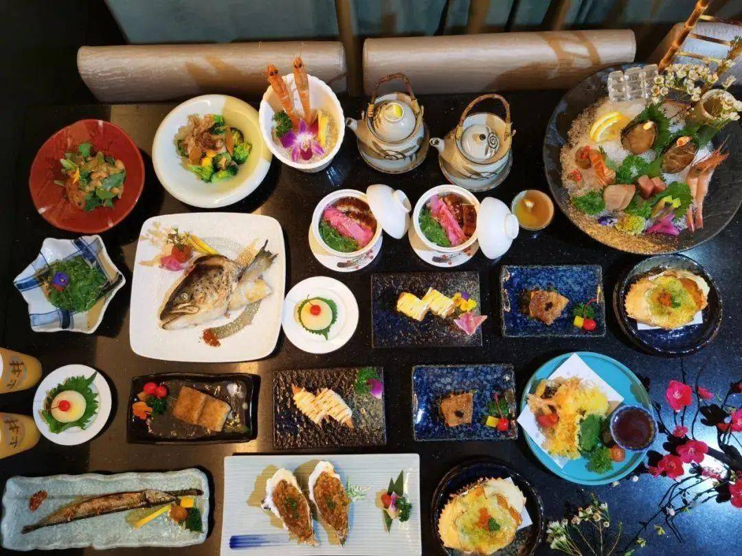 上井日料最低价双人餐288刺身鲍鱼三文鱼秋刀鱼芒果大福寿司鹅肝明虾