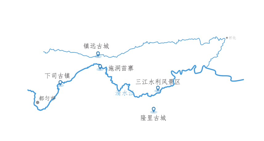 贵州水系分布图图片