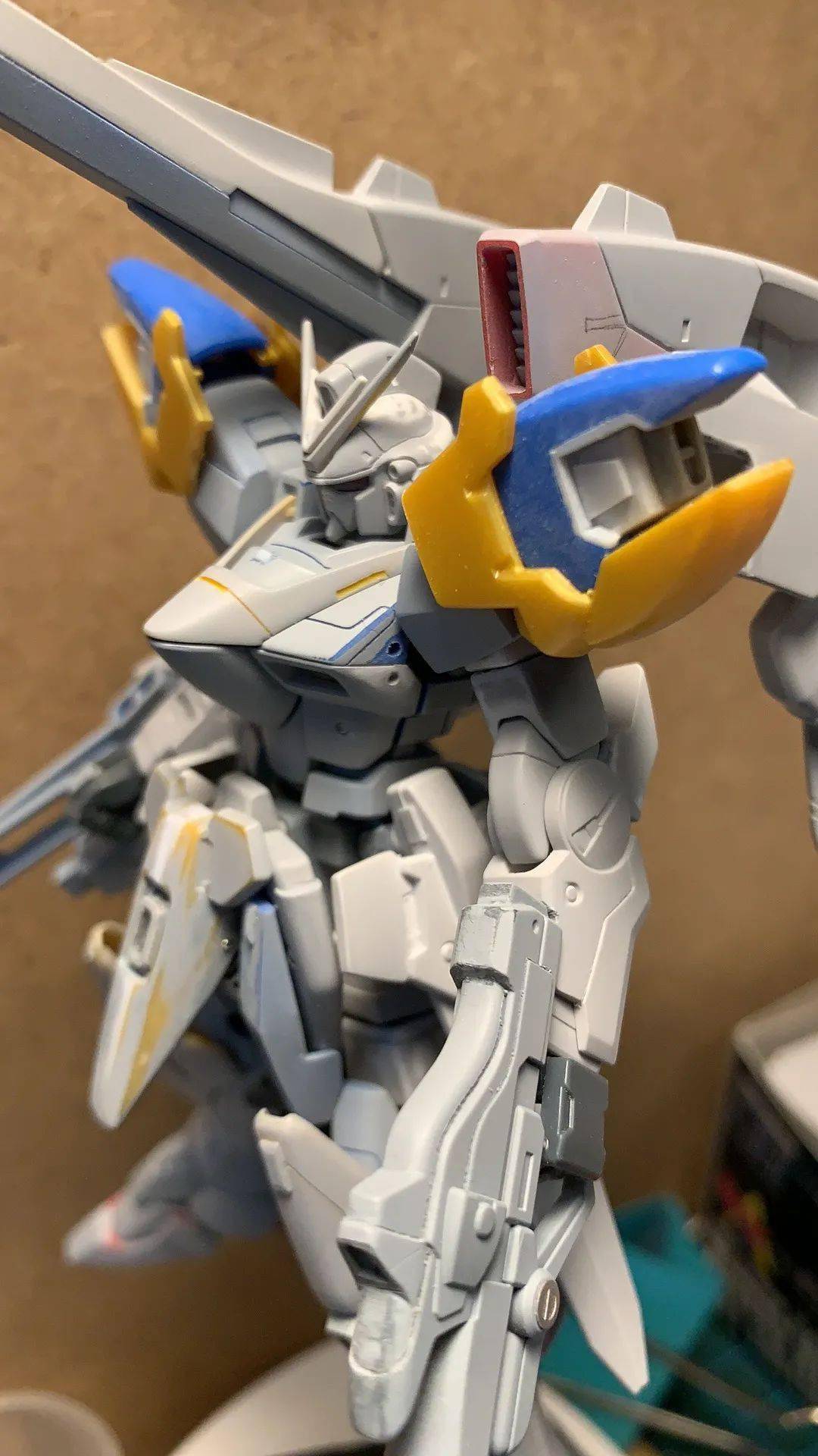 hg 1/144 v2ab改造&涂装