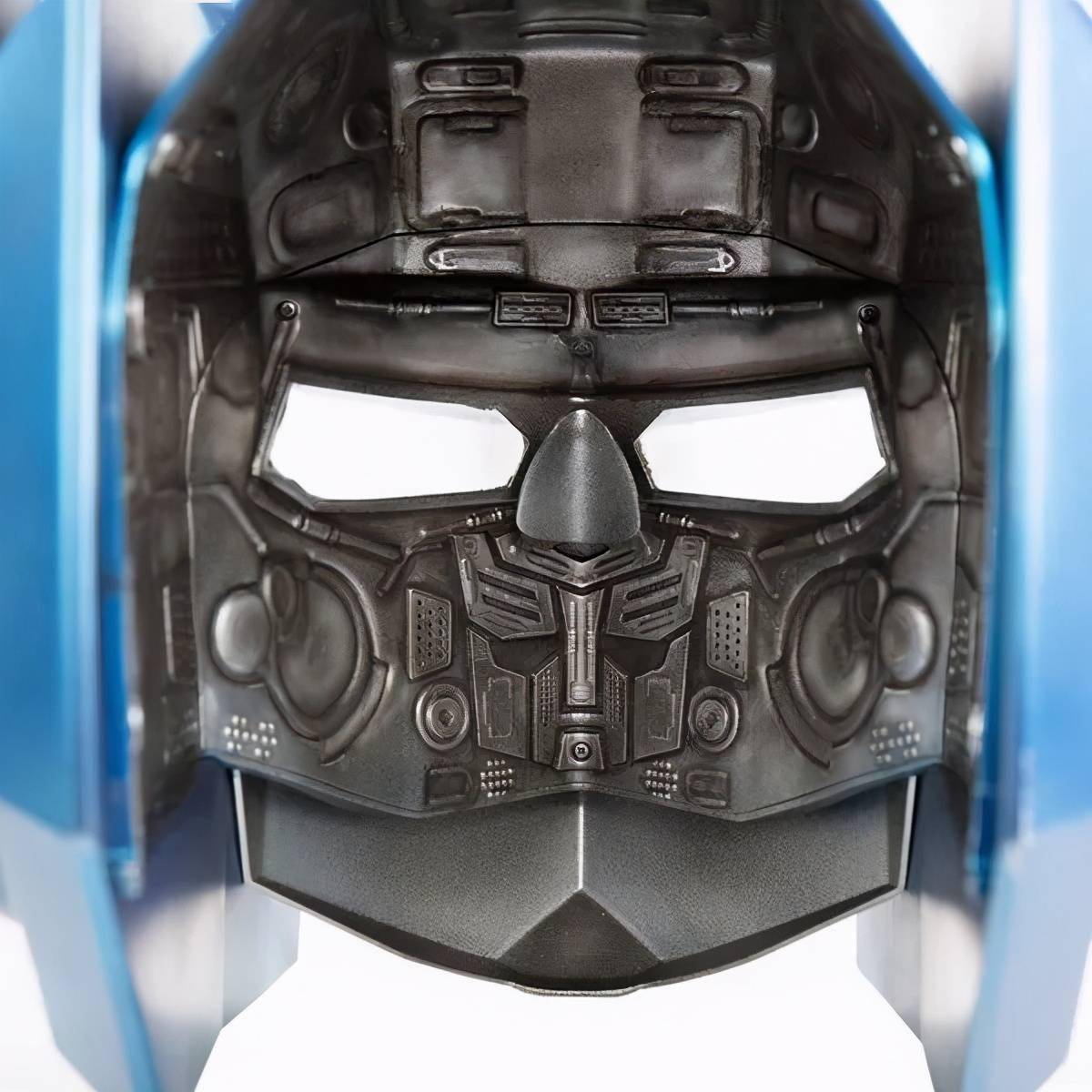 可发光发声这款g1擎天柱可穿戴头盔有点意思