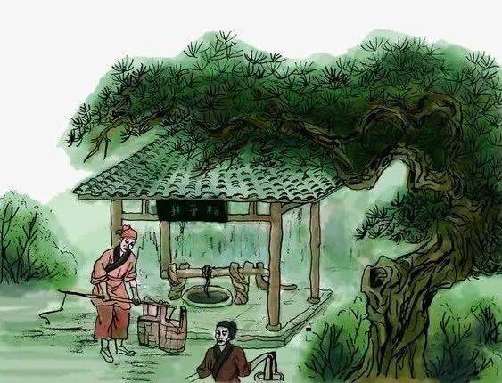 的习惯直到现在很多地方"幕"—加井盖防止污物落入"甽"—改进凿井工艺