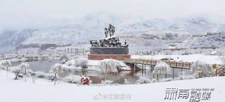 甘肃肃南：裕固家园迎春雪 一起去听雪落的声音