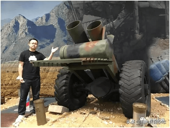 叙利亚战争10周年纪念战场上的奇葩兵器之发射煤气罐的超级没良心炮