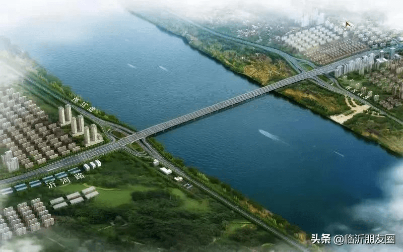 好消息封顶临沂武汉路祊河桥7月通车