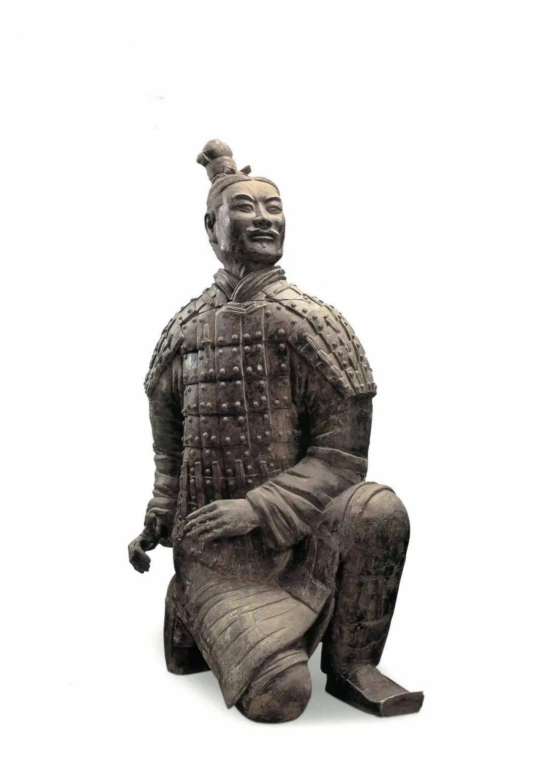 秦 跪射武士俑清明假期到啦不如乘坐一号线去长沙博物馆感受一下历史