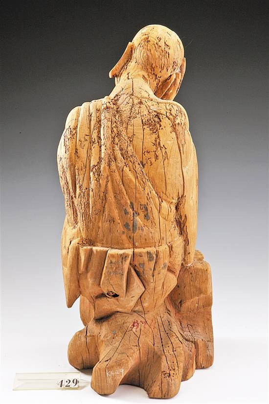 北宋木雕罗汉像广东省博物馆藏