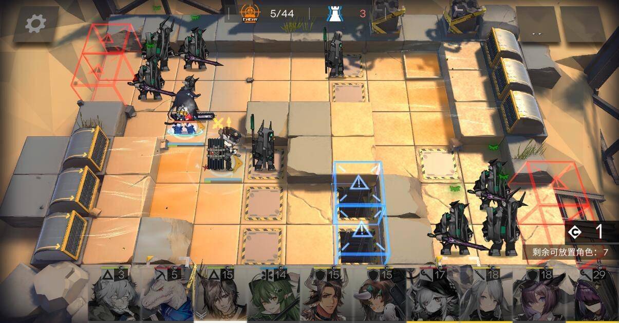 明日方舟 分享一个煌赛影三人带信赖打法 刀哥