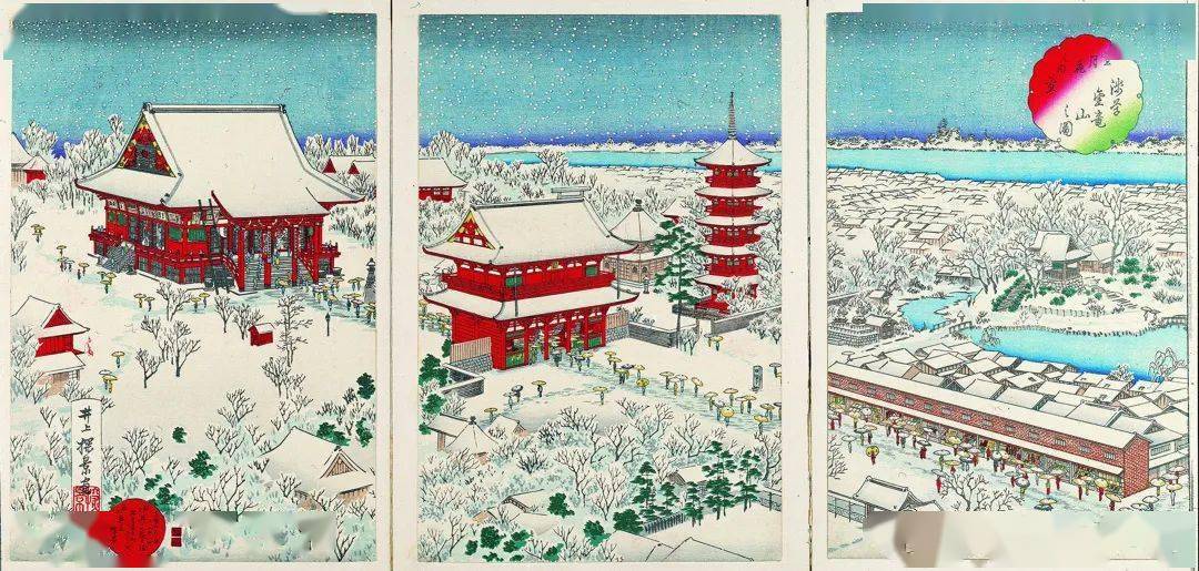 这个樱花季,遇见浮世绘_江户