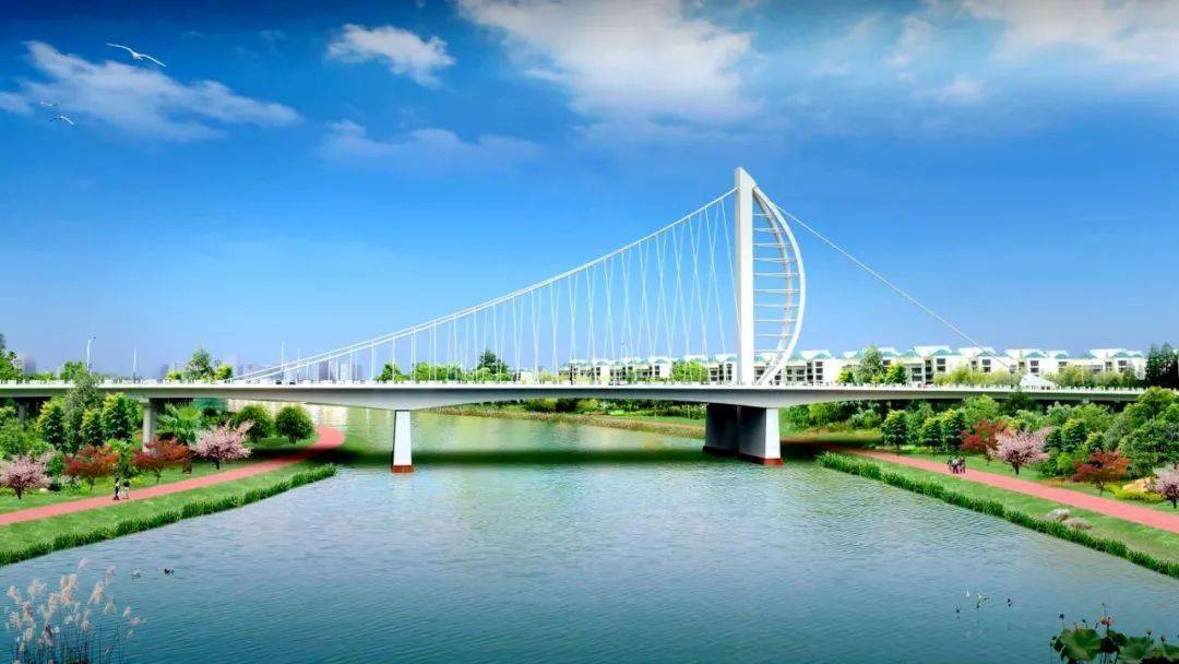 永城最新的东环路沱河大桥造型曝光 惊艳