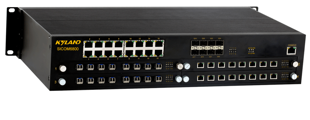 sicom6800是针对工业通信系统需求设计的三层网管型工业以太网交换机