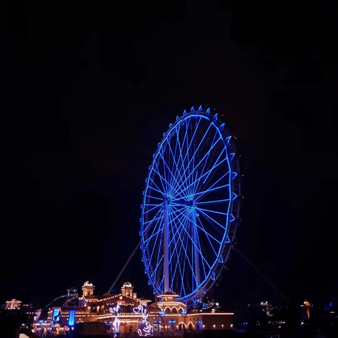 顺德欢乐海岸plus 夜景图片