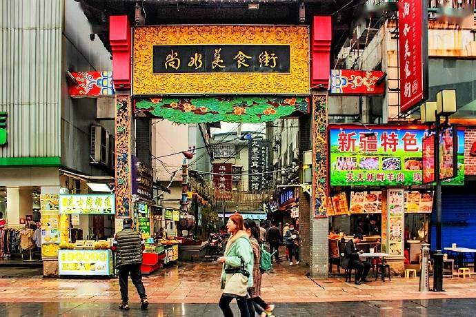 雨中闲逛桂林正阳步行街且行且寻穿越正阳街的前世今生