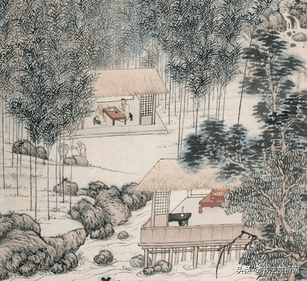 辽博藏明代竹炉山房图题跋及整画赏析
