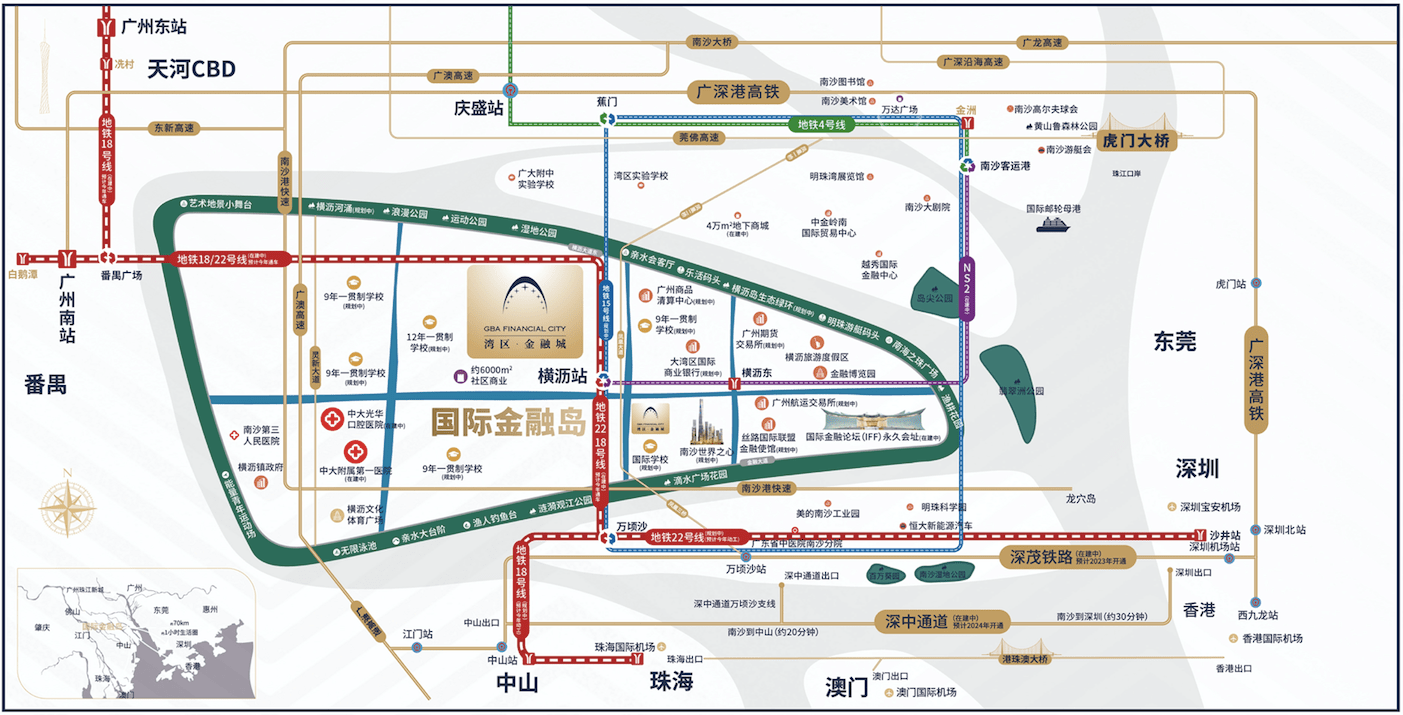 葛洲坝地产湾区·金融城示范区盛大开放揭开湾区生活新篇章_南沙