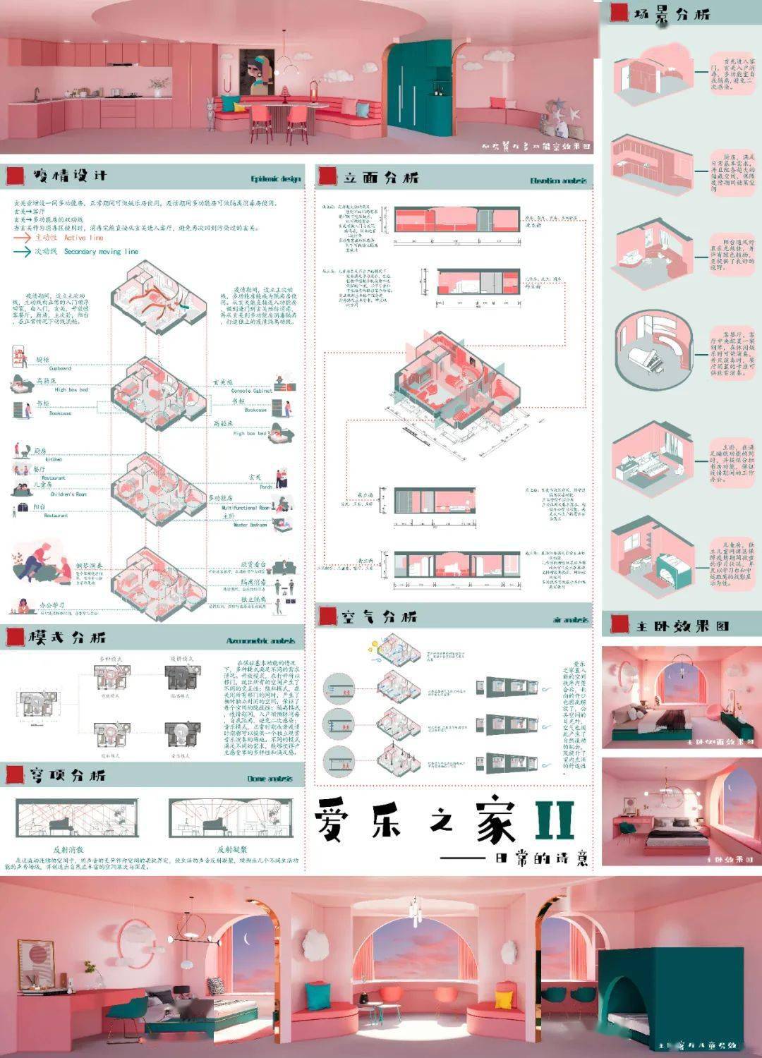 2020第19届“新人杯”全国大学生室内设计竞赛三等奖获奖作品(下篇)_院校
