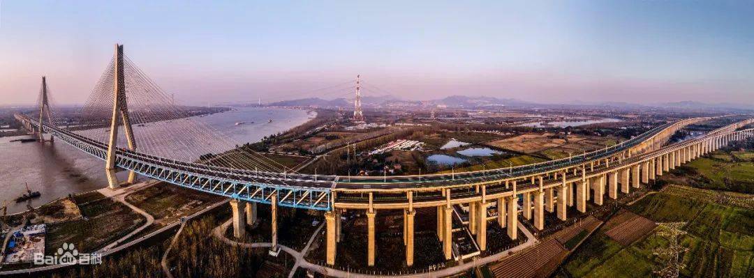未来芜湖在长江上一共长虹飞架长江边