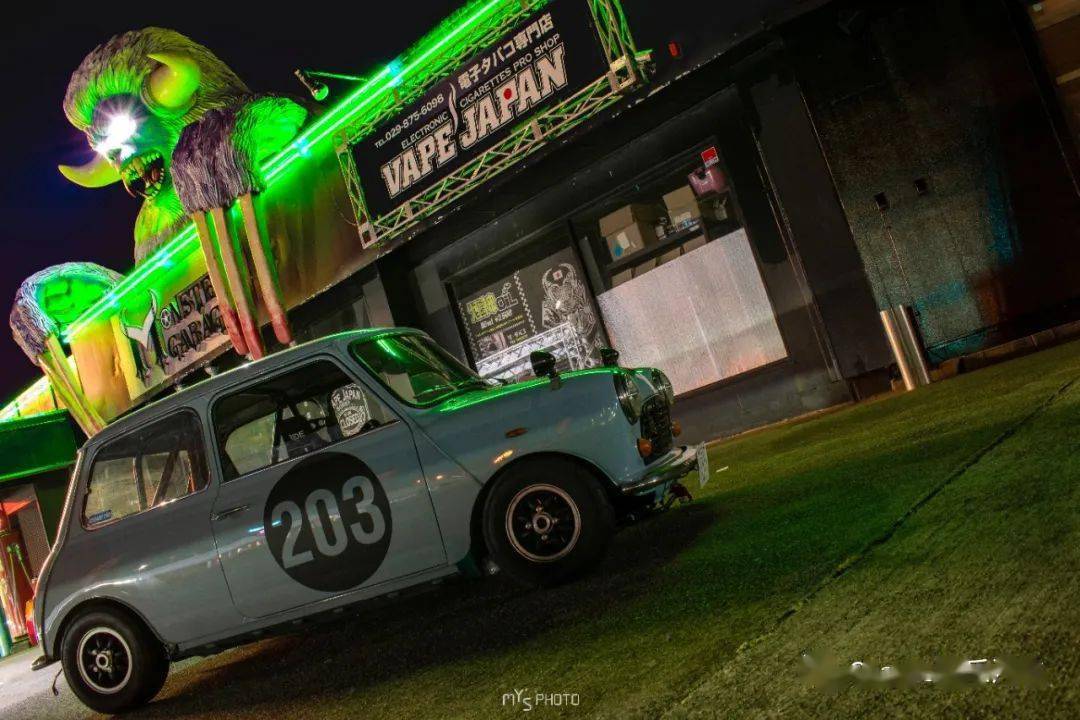 日本普通玩家寺井桑的650kg的mini,也是极致的匠人魂@minyon jp