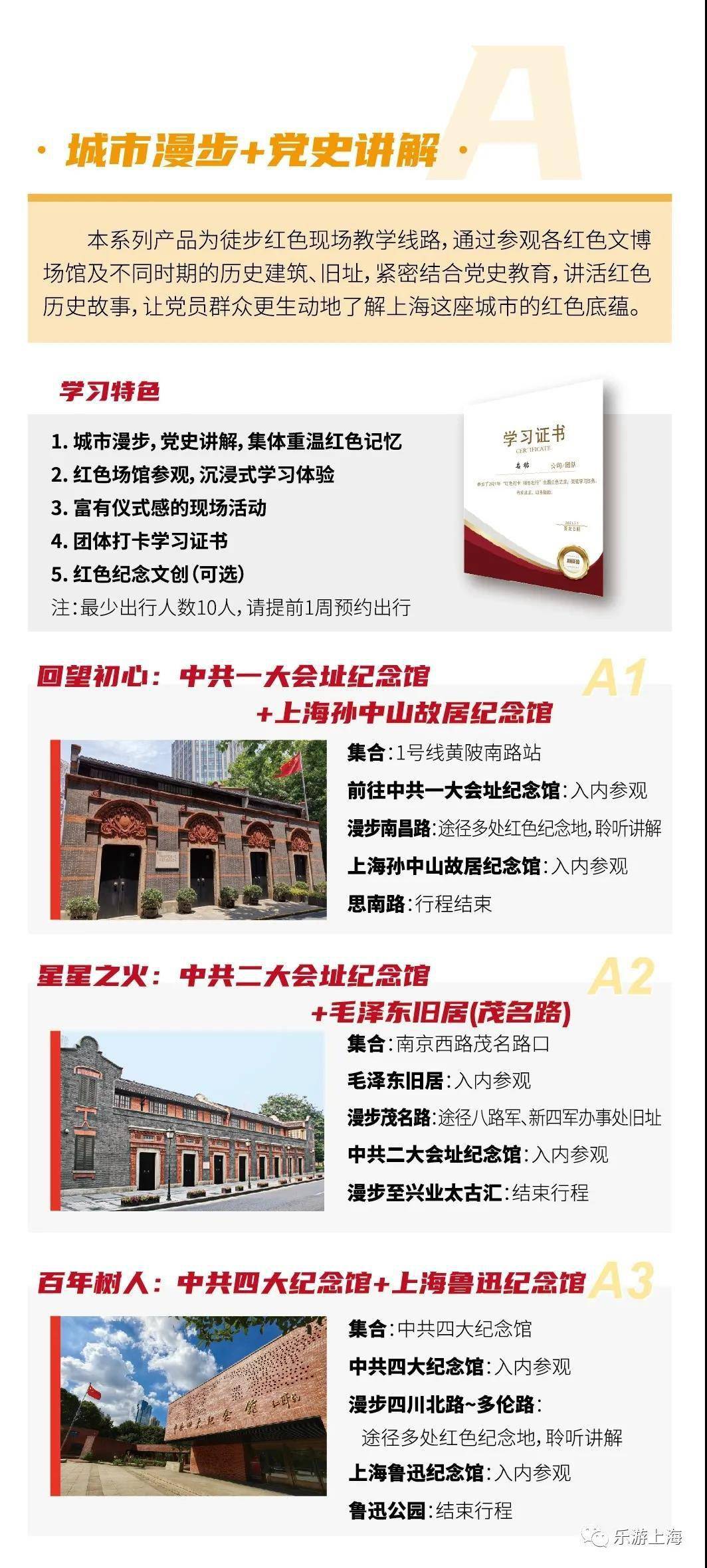 “红色打卡，绿色出行”！上海红色之旅主题产品发布