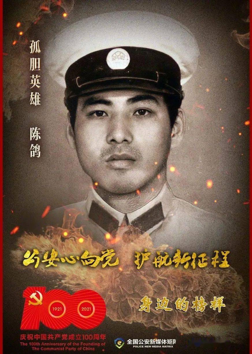 公安心向党护航新征程陈鸽永远飞翔的鸽子