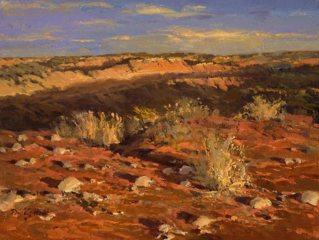 美国画家大卫格里芬风景油画作品欣赏