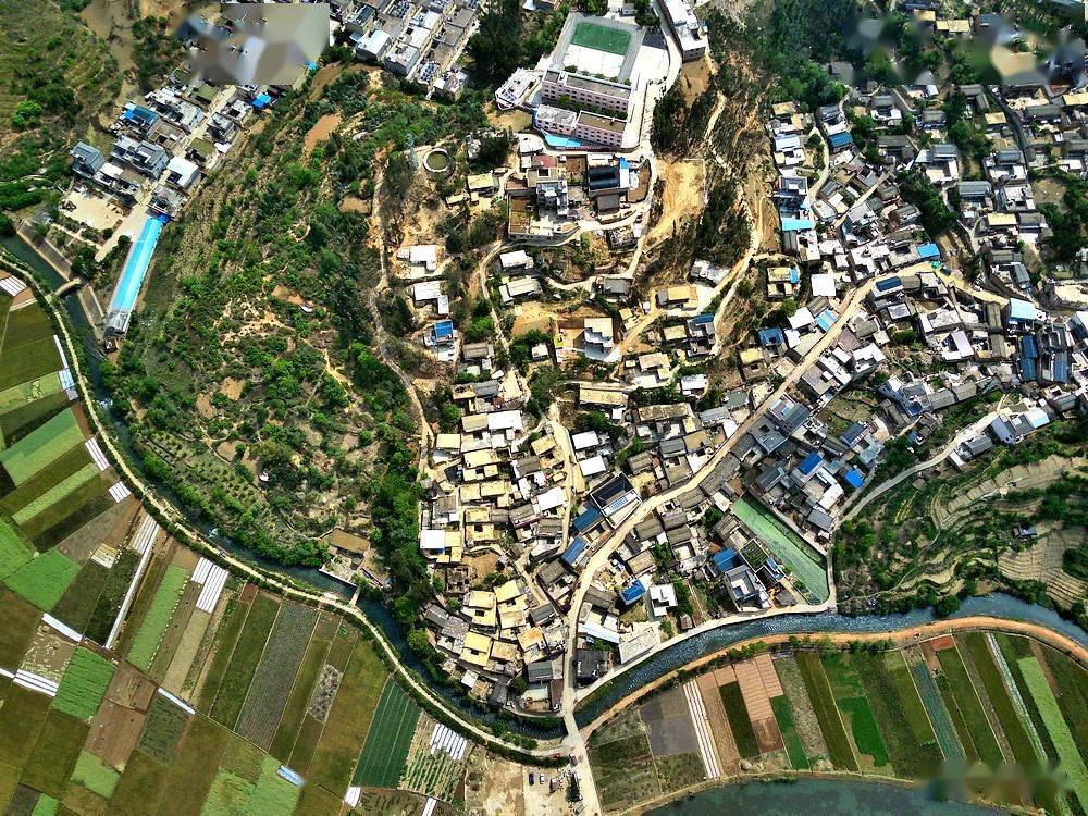 城子古村平面图图片