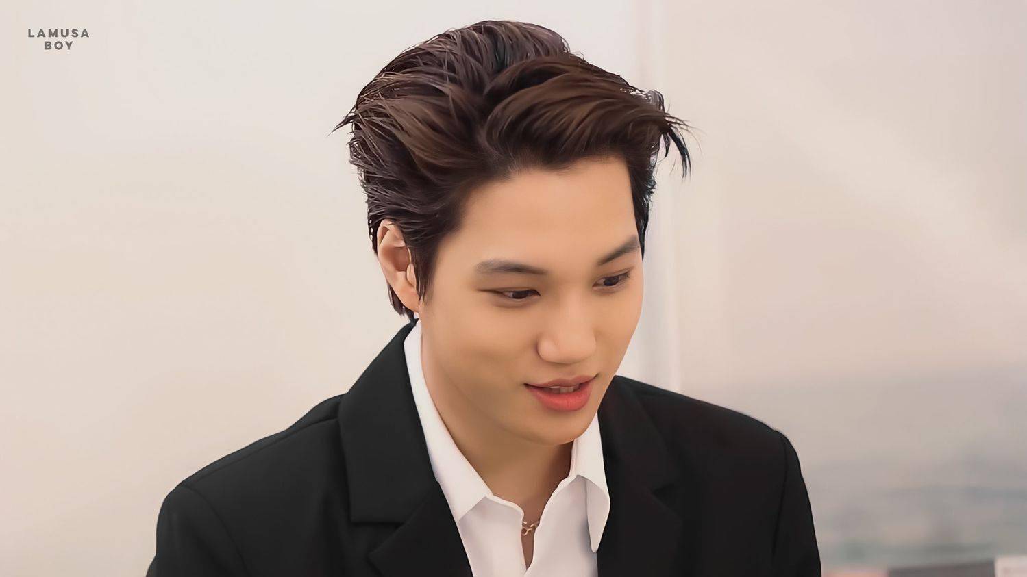 exo kai 1stlook magazine截图精修分享,梦中的精英男