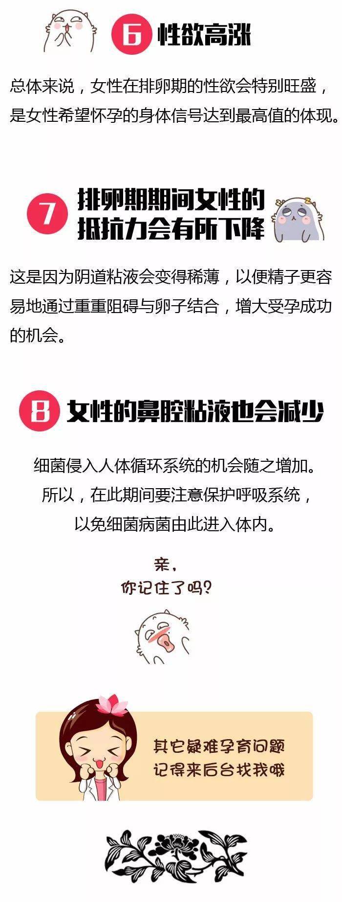 排卵期有什么症状图片