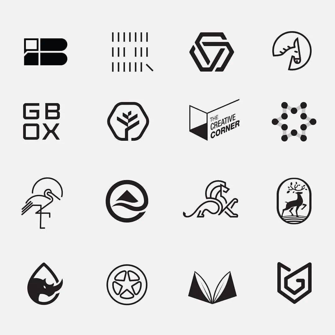 分享100多款图形logo设计