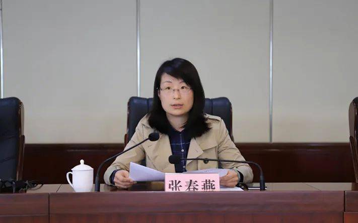 会上,区纪委常委,区监委委员,区委巡察办主任张春燕就我委开展党史