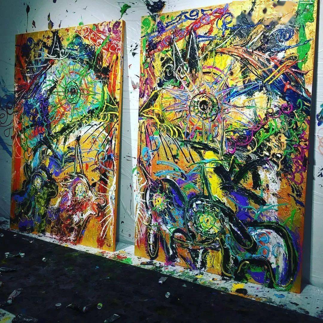 “狂野少女”绘画堪比毕加索,8亿人看她作画,作品震惊整个国际画坛