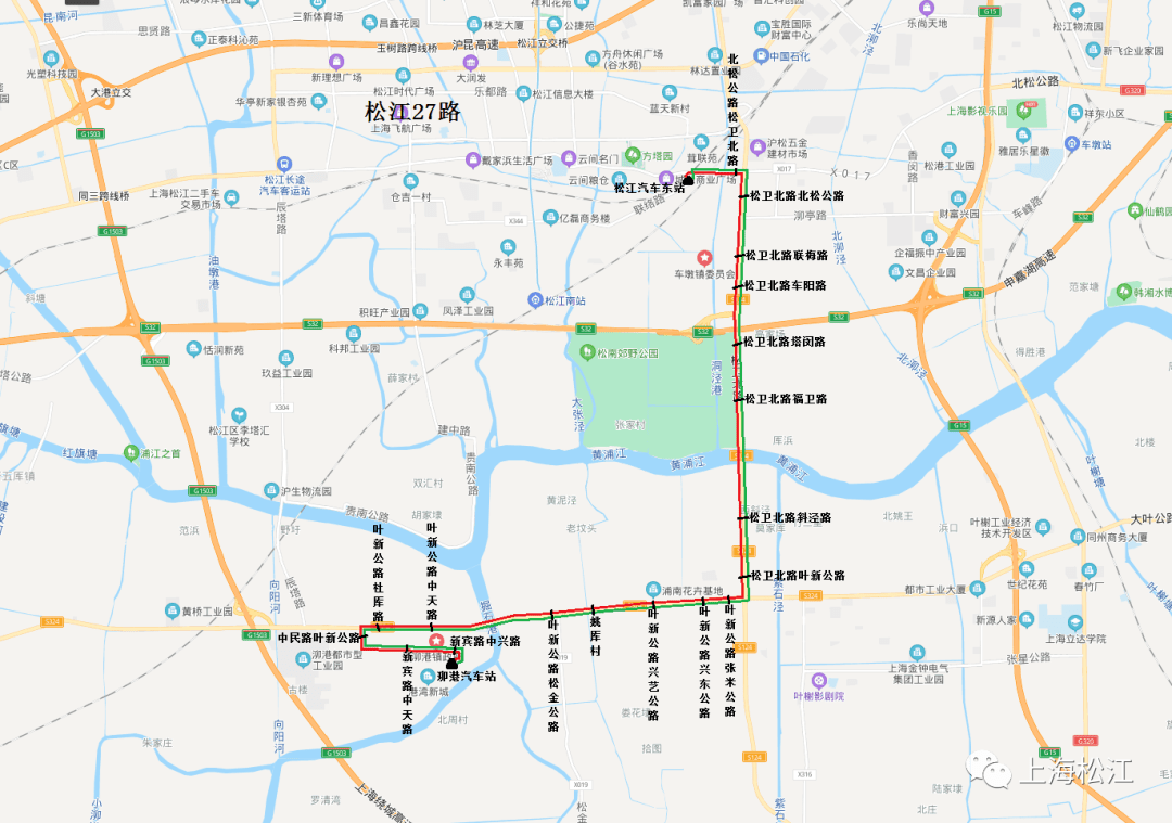 交通 松江 嘉定 静安这7条公交线将陆续调整 叶新
