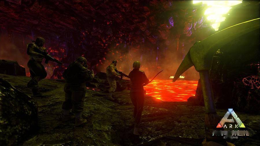 危险与机遇并存方舟生存进化手游消失的凤凰巢穴地牢登场