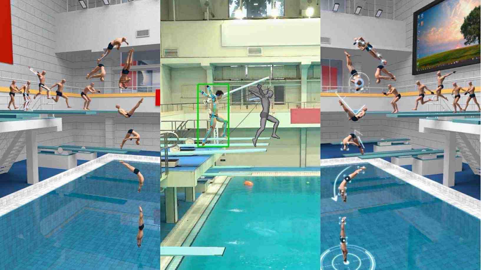 百度智能云3d ai黑科技入驻中国跳水队训练场