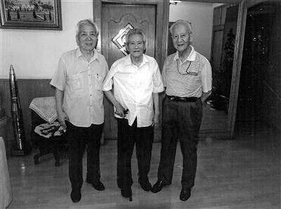 研制核潜艇的3任总师(左起:张金麟,彭士禄,黄旭华).作者供图